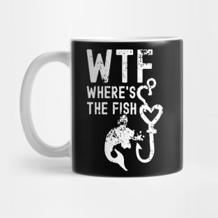 WTF where's the fish Mug